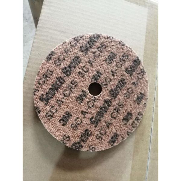 Perforated Nylon Fiber Hook And Loop Sanding Disc Sandpaper 4 Inch 12000 RPM