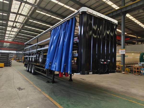 Anton Lorry Side Curtain Sliding Van Box Tautliner For Versatile Cargo Transportation