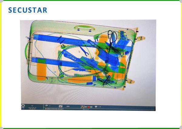 40AWG Resolution Cargo X Ray Scanner Machine With Extension Tray For Out