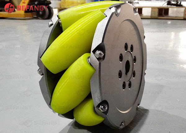 360 Degree 380 Mm 15 Inch Mecanum Wheel Omnidirectional Wheel for AGV Trolley