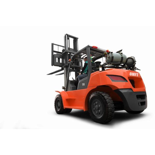 Max.Gradeability 20% 5ton 6ton 7ton Big Dual Fuel Forklift LPG Forklift Tires Pneumatic