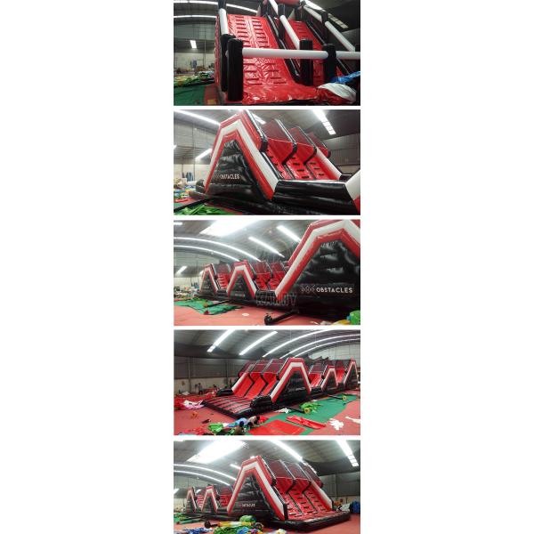 Challenge Race Bounce House Inflatable 5K Obstacle Course Equipment for Adults