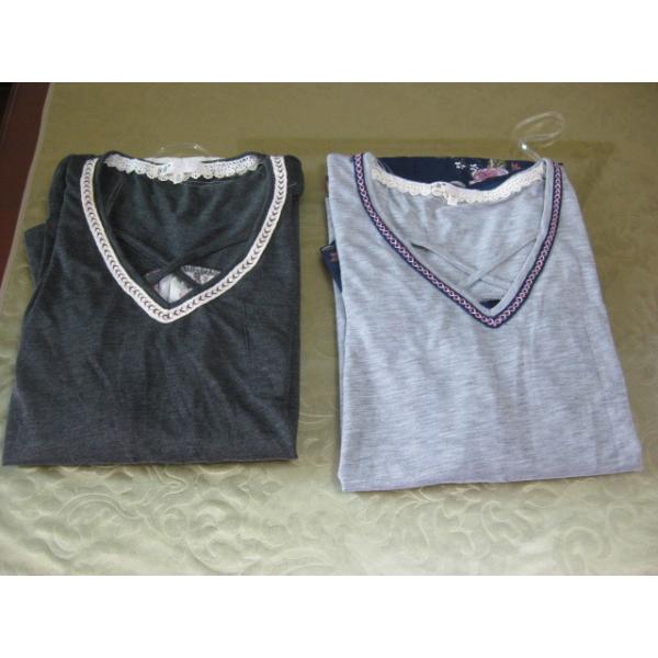 V Neck Womens Plus Size Dressy Tops Soft Touch 80% Polyester 20% Rayon