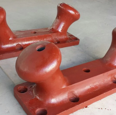 Зачаливание нержавеющей стали пала Bitt морской международной молы одиночное