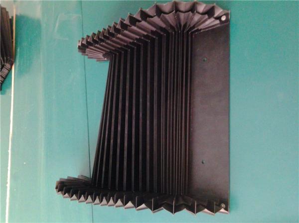 Heat-sealed &folded bellows  fabric +PVC for any kind of machine dust covers
