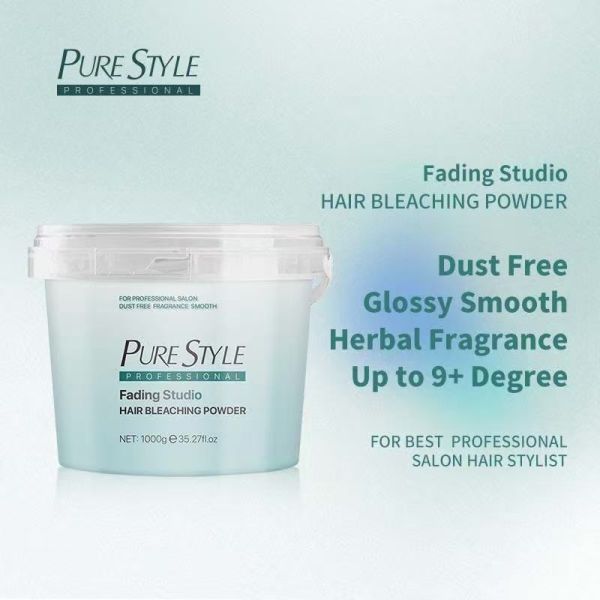 PureStyle  Premium Quality Blue Hair Bleaching Powder Raw Material Hair Colors Removers Dust Free  OEM
