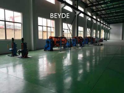 High Precision Double Twist Buncher Cable / Wire Strander Machine 188~419r /Min Speed