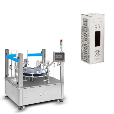 máquina de embalagem automática da caixa da máquina de empacotamento 0.8Mpa da garrafa 80dB