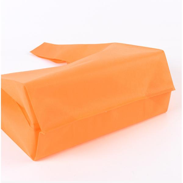 сумка жилета полипропилена девственницы 50Gsm не сплетенная прокатала изготовленные на заказ не сплетенные сумки Tote