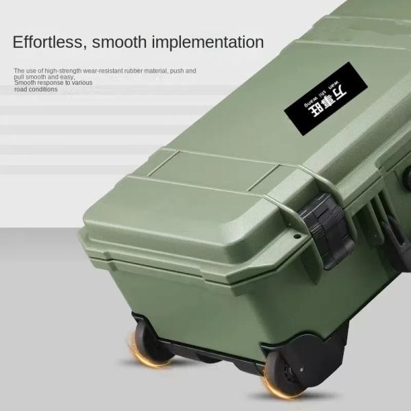 Caja de transporte para fotografía al aire libre personalizable 526x361x258mm con espuma EVA