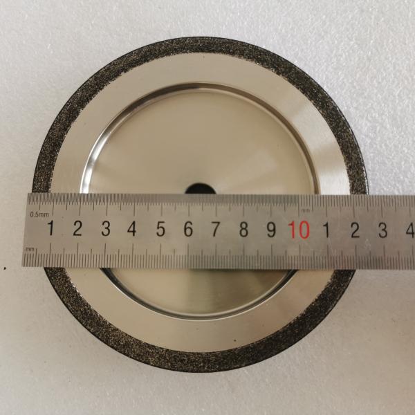 5 127mm*22.23mm*12.7mm WM 10/30 B70/80 Electroplated CBN Grinding Wheel
