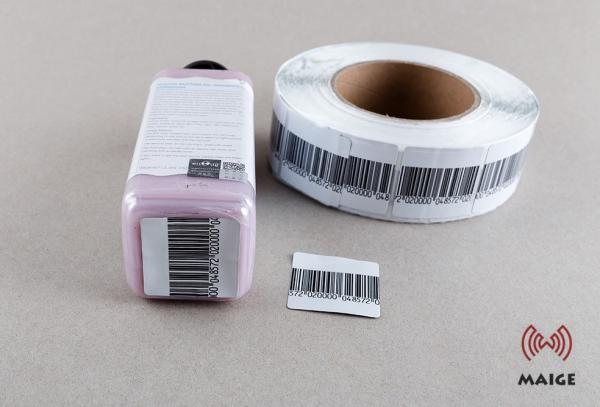 Professional Anti Theft Security Labels , Hot Melt Adhesive Retail Security Labels