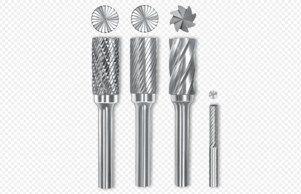 Full Size Tungsten Carbide Deburring Bits YG 8 Aluminum Cut Carbide Burrs