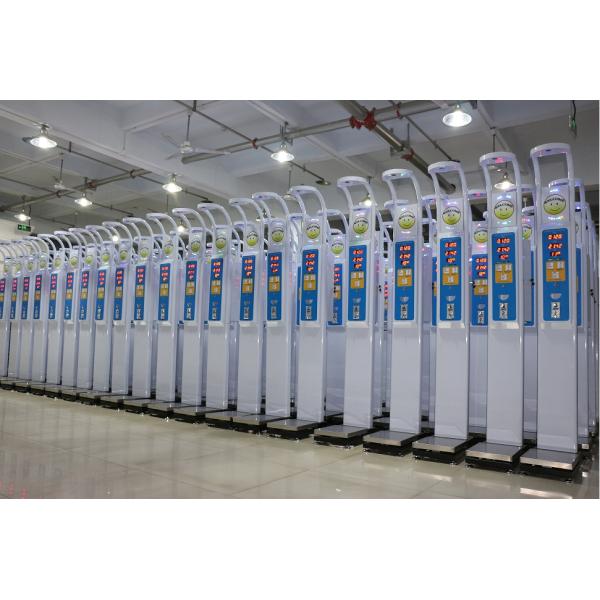 Durable Coin Operated Body Height Weight BMI Machine Weighing Scale with OBM Support