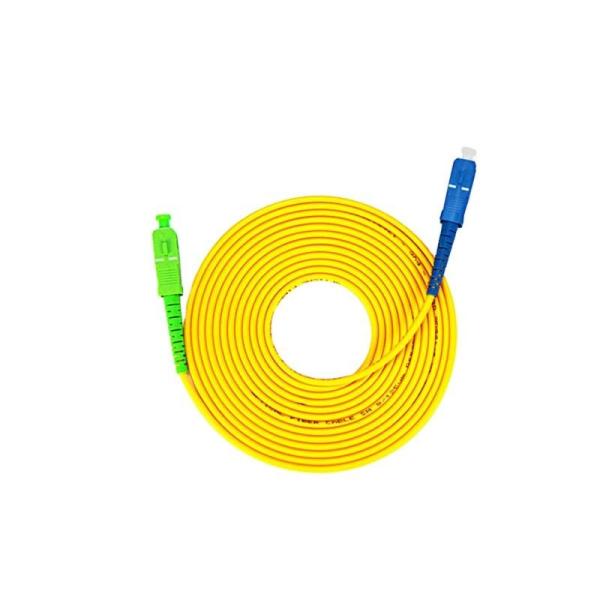 SC UPC Cordon à patch en fibre optique simple mode unique G657A