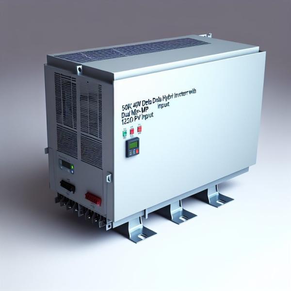 50kW 480V High-Leg Delta Hybrid Inverter with Dual MPPT and 120kW PV Input for Industrial Power Systems