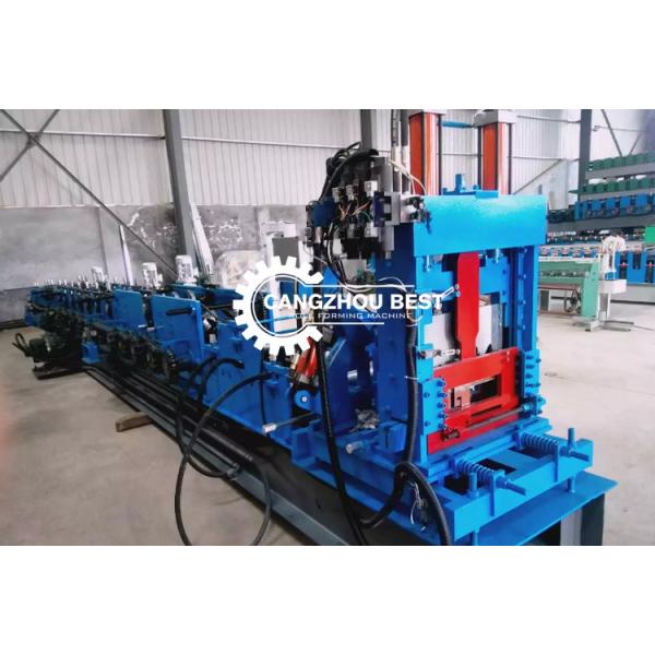C Z Channel Shaped Steel Roof Purlin Roll Forming Machine