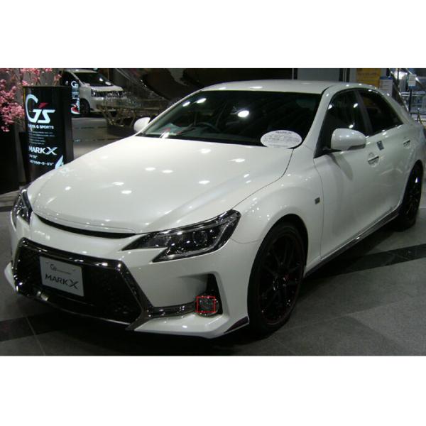 TOYOTA Mark X car front fog light LED DRL daytime running lights aftermarket