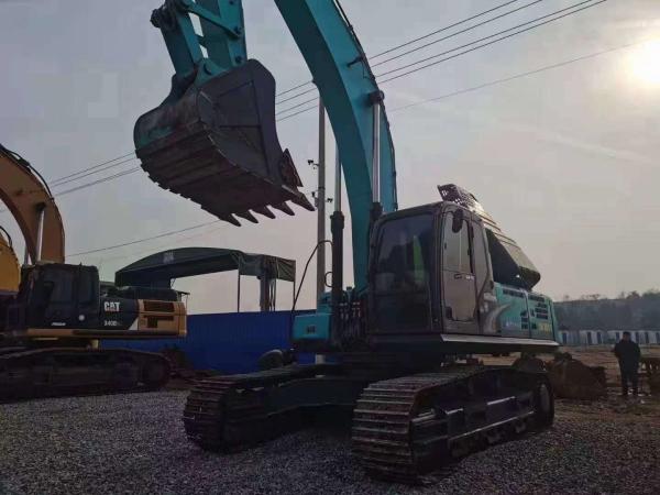 Original Used Kobelco SK350 Excavator 1.6m3 Bucket Capacity 580L Large Fuel Tank