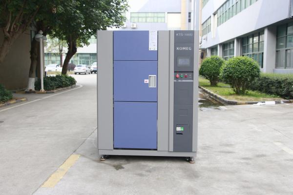 100L 3 Zone Climatic Test Chamber Semi - Hermetic Compressor Shell Tube Condenser