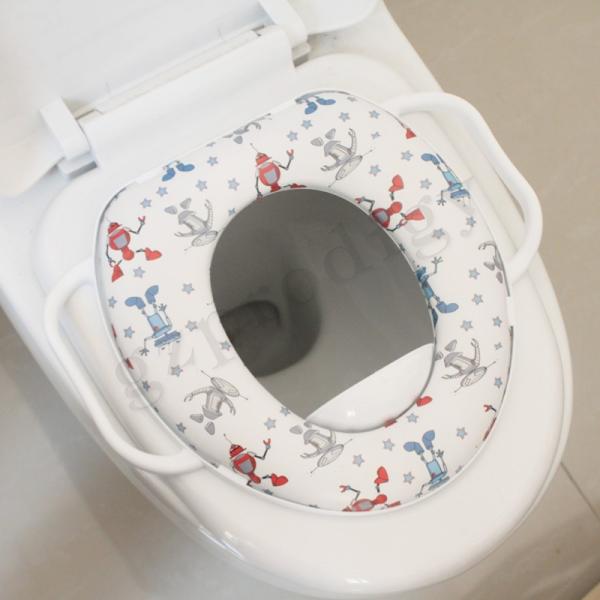 Universal Fit Kids Potty Training Seat Oval Toilet Seat Cushion
