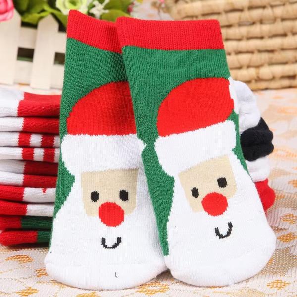 Crianças Sorvetes Engraçadas de Algodão Cartoon Natal Santa Claus Sorvetes Para Meninos Meninas