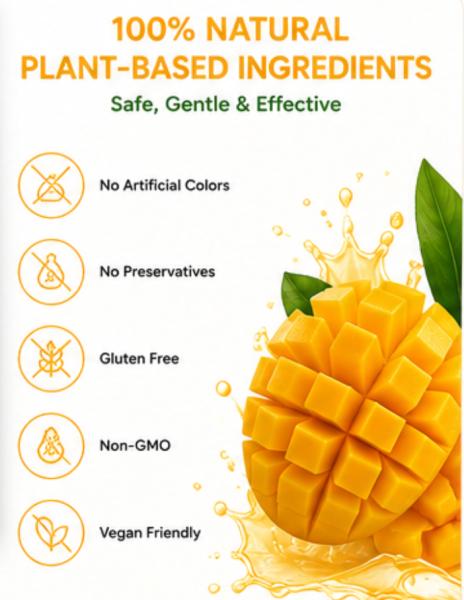 OEM Mango Beauty Powder Drink With Glutathione & Vitamin C For Skin Brightening And Collagen Support