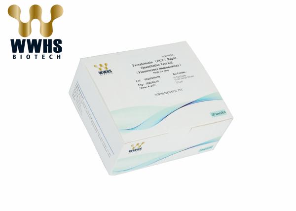 PCT Rapid Test Kit Fluorescence Immunoassay Test Cassette