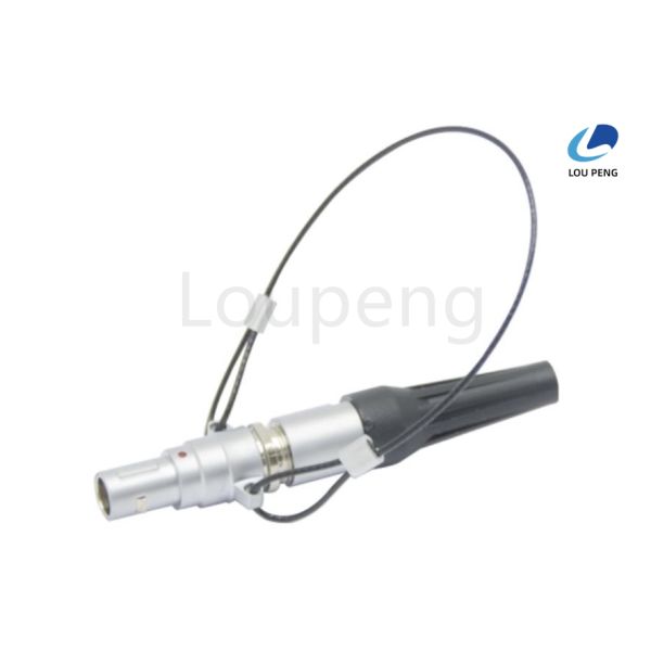 Impact Resistance 100g 6ms Push Pull Circular Connector Featuring PPS Insulation Material Suitable for Industrial Applications