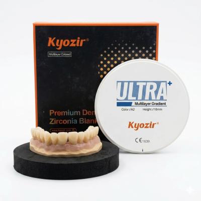 Multilayer High Translucency Zirconia Block Ultra Aesthetic for Anterior Crown