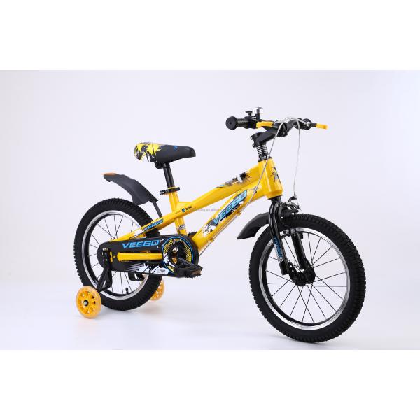 Обычный педаль детский велосипед для 3-8 лет Дети 12 14 16 дюймов без вилки подвески