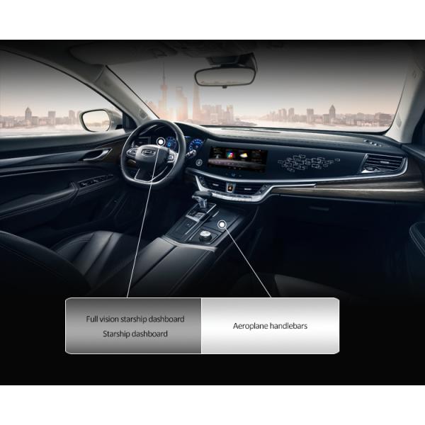 Geely BORUI Low Emission Petrol Cars 215km/H Left Hand Drive