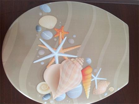 PP toilet seat,sanitary ware,bathroom,zinc alloy hinge,color box