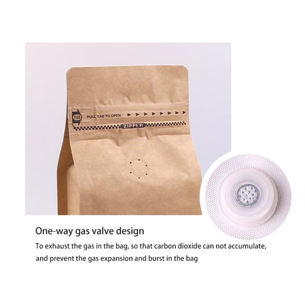 2023 Arrive Custom Printed Packaging Coffee Zipper Bag Bags With Valve And Zipper For Tea