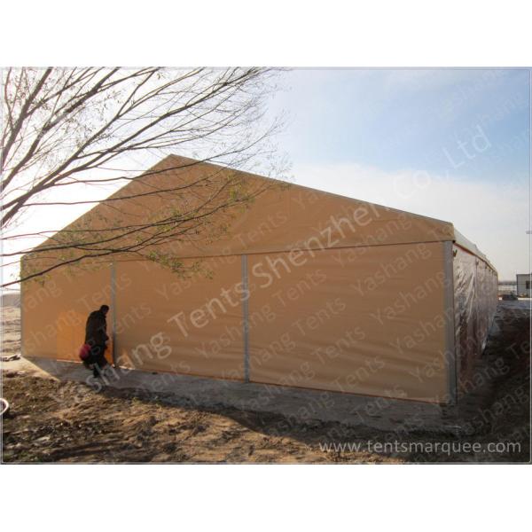 Outdoor Aluminum Structure White Event Tents With Double Wing Glass Door