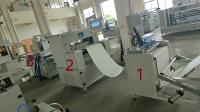 6 - 60mm Depth Air Filter Pleating Machine And Hotmelt Gluing Machine