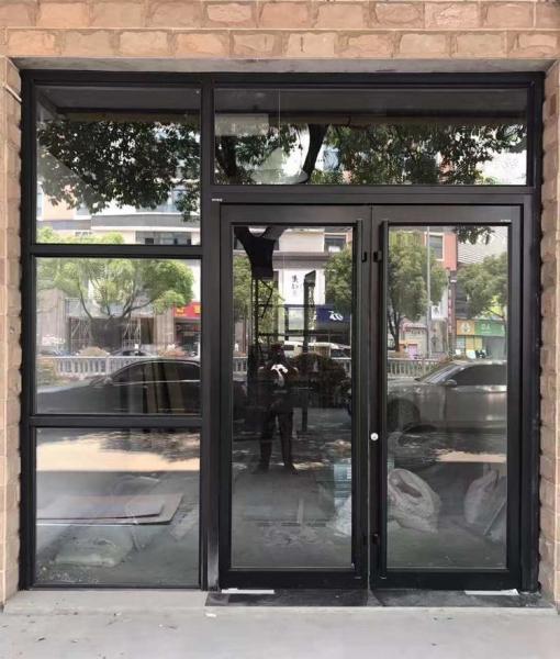 Custom White UPVC French Doors Double Outswing Exterior Door