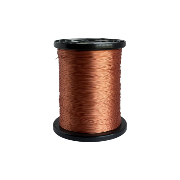 Grade 2 Enamel Layer Self Bonding Polyurethane Litz Wire 0.060mm×20 Strands For Chock Coils