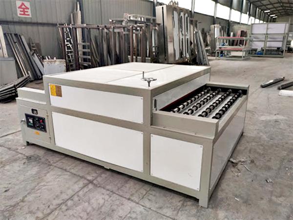 Insulating glass heating  roller press glass machine
