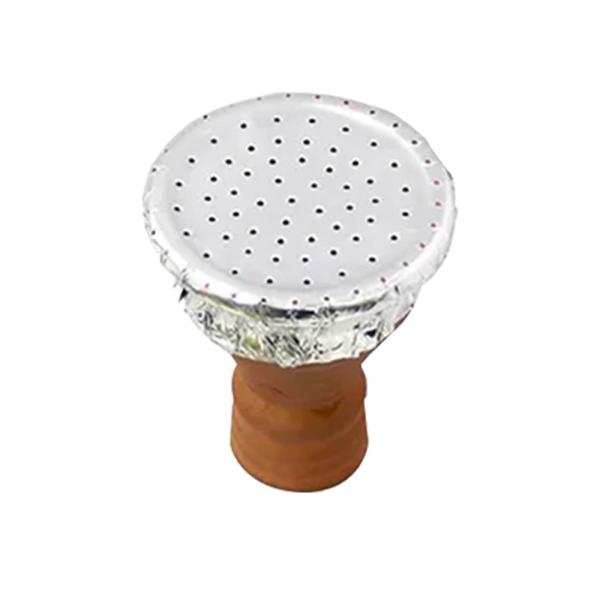50pcs/caixa Shisha Hookah papel de papel de alumínio com buracos liga descartável 8011