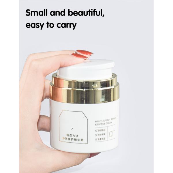 Pot privé d'air de soin personnel avec Matte Silver Collar 15g 30g 50g