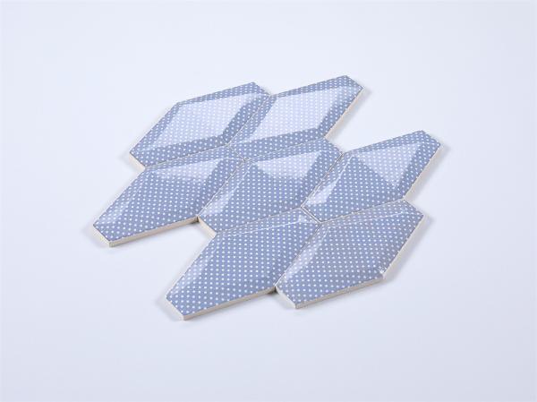 AAA Grade 10x20cm Bevelled Bread Wall Tiles for Indoor Use