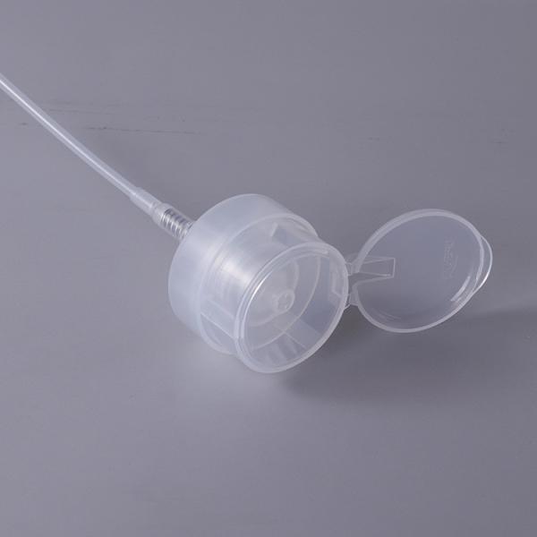 Transparent 28/410 33/410 Flip Top Nail Polish Dispenser Remover Oil Pump