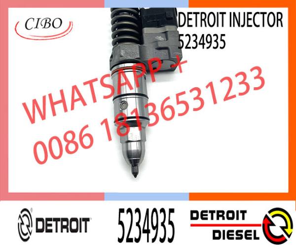 Detroit Inyector Diesel Series 60 Fuel Injector R5234935 5234935 For Autocar Ford Freightliner Kenworth Engine 6067WU40/