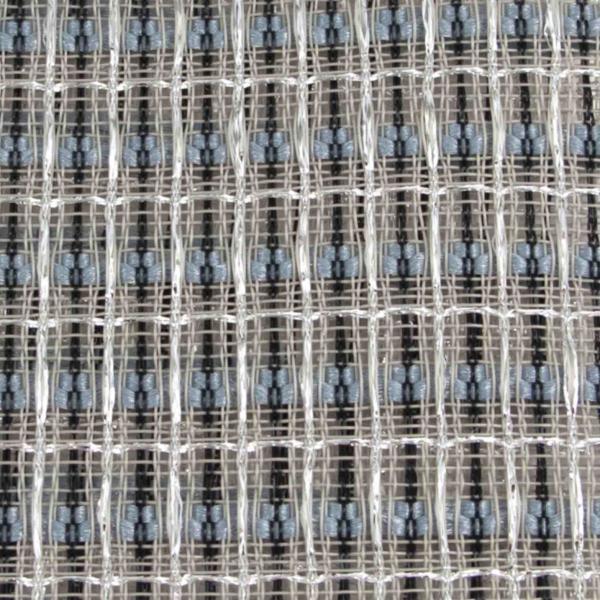 Guitar Speaker Cabinet Grill Cloth Silver/White with Blue Accent grill cloth fabric DIY repair speaker