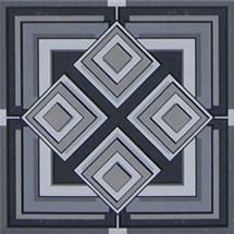 8  X 8  Patterned Ceramic Floor Tiles Antifouling For Bathroom And Kitchen