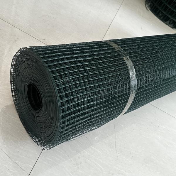 10*10mm 15*15mm PVC Coated Welded Mesh Welded Cage Wire Poultry Netting
