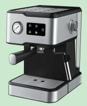 Do tela táctil italiano de 15 Digitas da pressão da bomba da barra fabricante portátil do cappuccino