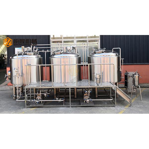10 HL Stainless Steel Beer Making Machine Semi Automatic Control With Jacket