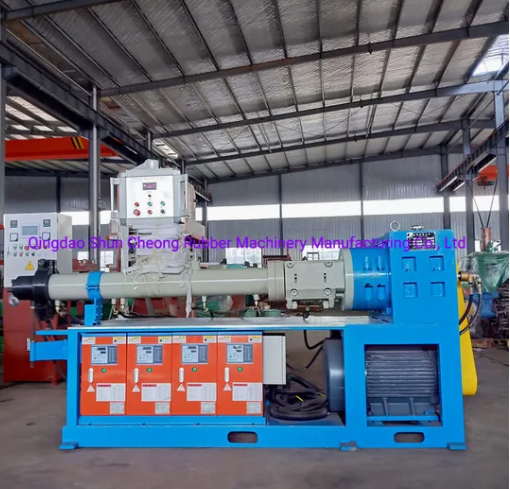 Cold Feed Extrusion Production Line for Rubber Sealing Strip/Tube Extrusion Foaming Production Line/Rubber Hose Making Machine